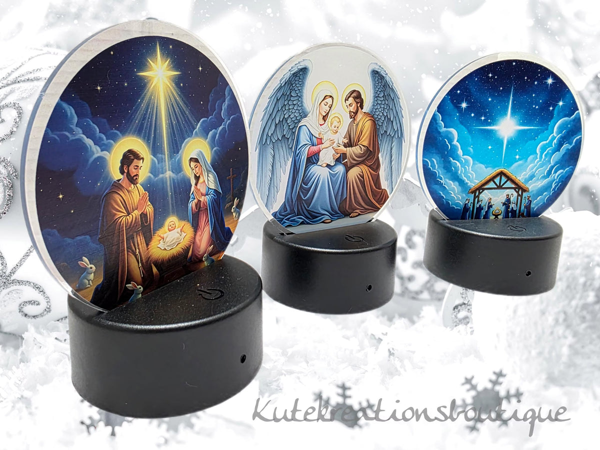 3D Night LED Light Lamp