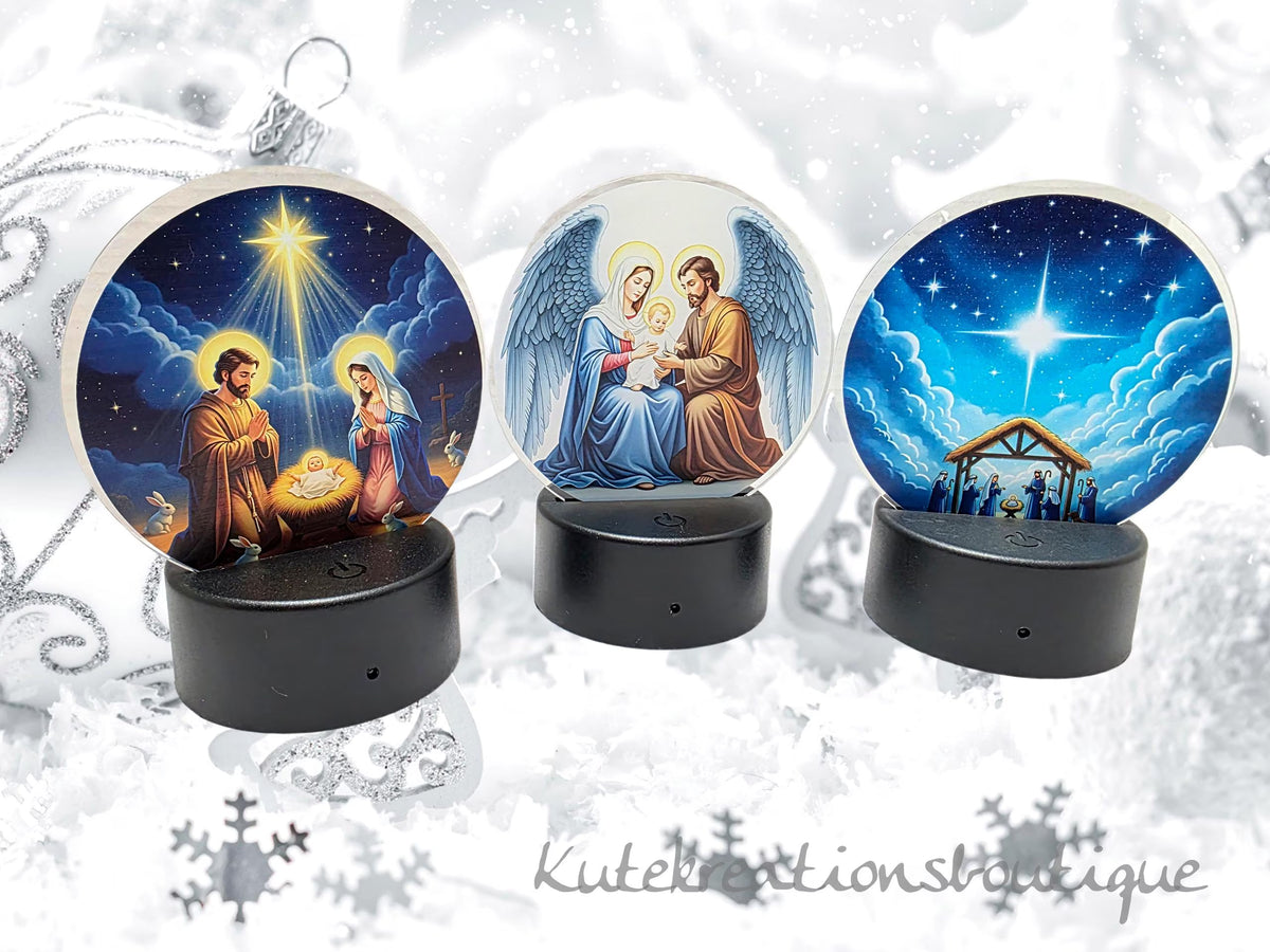 3D Night LED Light Lamp