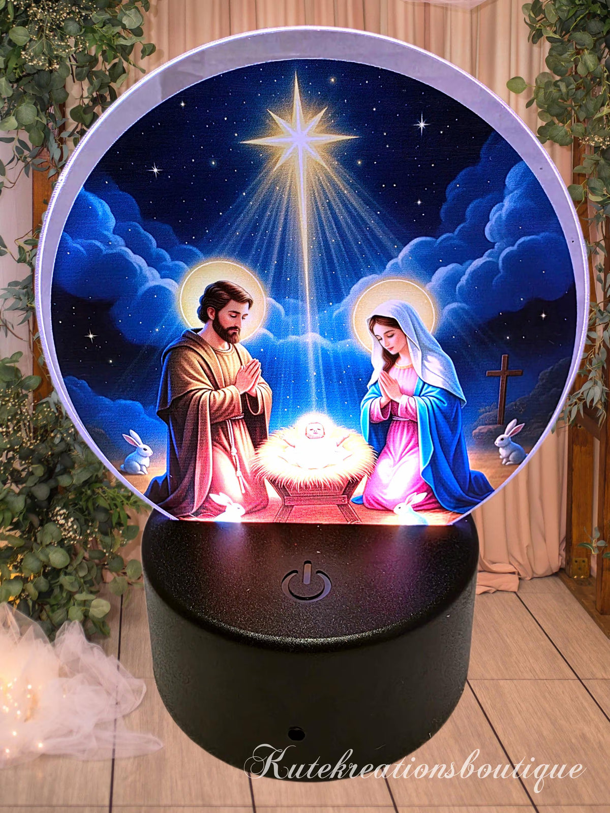 3D Night LED Light Lamp